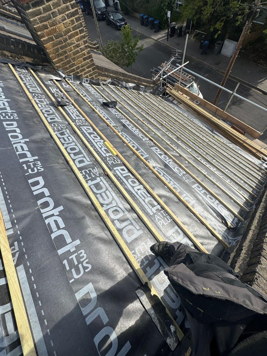 Roof felt and battens replacement in Limerick