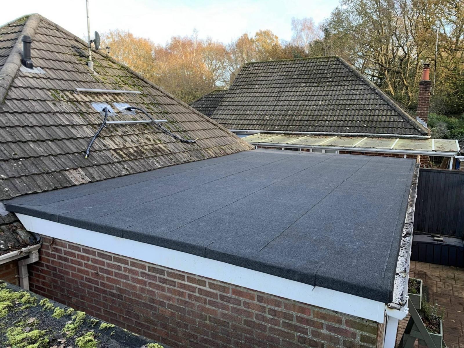 Flat roofing job in Mallow