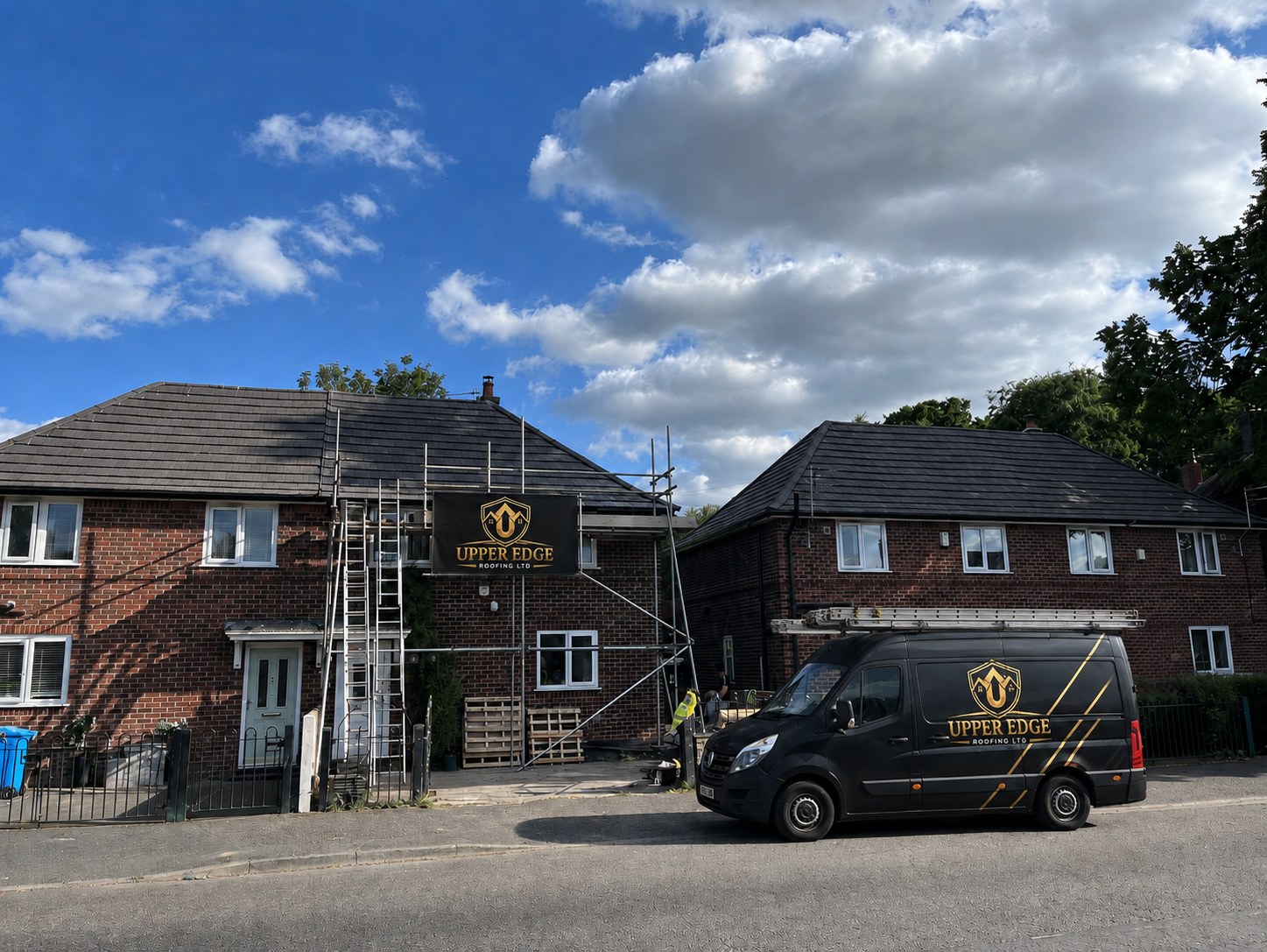 Roof repair work in Limerick